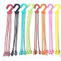 CAPPL Plastic Hanger for Planters, Multicolour, 30 cm, 12 Pieces