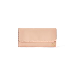 caprese lotte womens flap wallet medium stylish faux leather wallet with snap button closure  multiple compartments amp card slots  elegant design for casual amp special occasions