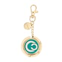 Caprese Mnemonic Detachable Purse Hook for Table/Desk - Portable Bag Hanger & Holder Accessory, Luxury Zinc Alloy | Holds up to 7 kg (Teal)