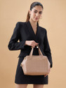 Caprese Women Beige Satchel