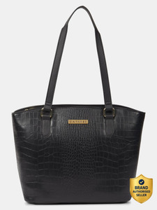 Caprese York Tote Medium Black Bag for