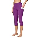 Capri Leggings with Pockets for Women High Waisted Yoga Pants Women Capris