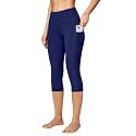 Capri Leggings with Pockets for Women High Waisted Yoga Pants Women Capris