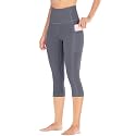 Capri Leggings with Pockets for Women High Waisted Yoga Pants Women Capris