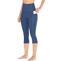 Capri Leggings with Pockets for Women High Waisted Yoga Pants Women Capris