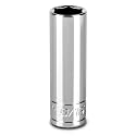 Capri Tools 9/16-Inch Deep Socket, 3/8-Inch Drive, 6-Point, SAE