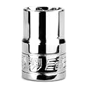 Capri Tools E22 External Star Socket, 1/2-Inch Drive