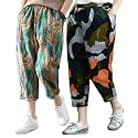 Capris for Women Pack of 2 Pcs