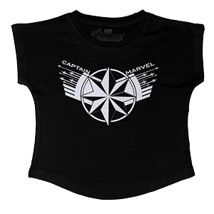 Captain Marvel Girls Animal Print Regular fit