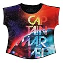 Captain Marvel Girls Tops