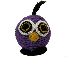 Captain Zack Crochet Owl Cotton Chew Toy