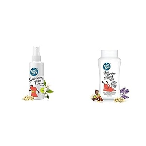 captain zack scentsationally yours  dog amp cat cologne  for all breeds  jasmine  100ml amp captain zack shea pleasure sniffing you  moisturizing oatmeal dog shampoo  200ml