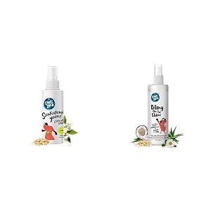 captain zack scentsationally yours  dog amp cat cologne  for all breeds  jasmine  100ml amp captain zack 4-in-1 dog spray shampoo for all breeds  bling on the shine 250ml nourishing dry waterless