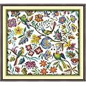 CaptainCrafts Counted Cross Stitch Kits for Adults Birds Pattern Art Decor