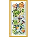 CaptainCrafts Stamped Cross Stitch Kit 11CT Pre-Printed Fabric