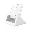 MagIT 15W Qi Wireless Charging Desk Stand/Plate with Multiple Charging Positions for iPhone 15/14/13/12/11/XS/XR, Samsung Galaxy, OnePlus, Google Pixel 8/7 (MT500WC-15W-DK)