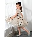Captivating Polka Dot Printed Baby Frock Elegant