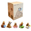 Capybara Blind Box, Random Capybara Figurine for Collectors, Blind Bags for Girls, Cute Animal Blind Bag for Desk Decoration, Shelf Display and Gift Giving