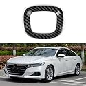 Car ABS Carbon Fiber Trim Decals for 2018 2019 2020 2021 2022 Honda Accord 10th Gen Accessories Interior Stickers