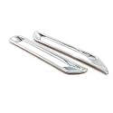 Car Accessories Fit For Toyota RAV4 2019-2022 2023 2024 2025Exterior Rear Bumper Reflector Fog Lights Cover Trim (Glossy Chrome Style) ABS 2 PCS