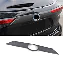 Car Accessories Tail Gate Grille Decoration Protector Guard Plate Fit for Toyota Highlander 2021 2022 2023 2024 2025 Rear Exterior Trunk Streamer Cover Trim (Carbon Fiber Style) ABS 1 PC