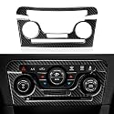 Car Air Conditioner Volume Switch Panel Decals for 2011 2012 2013 2014 Dodge Charger Accessories Carbon Fiber Interior Stickers