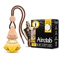Car Air Freshener 15ml Refillable Perfume Oil with Hanging Wooden Diffuser Pod, Le male elixir Inspired Fragrance, Long Lasting Car Perfume, Up to 60+ Days