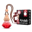 Car Air Freshener 15ml Refillable Perfume Oil with Hanging Wooden Diffuser Pod, lost cherry Inspired Fragrance, Long Lasting Car Perfume, Up to 60+ Days