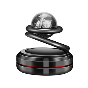 car air freshener auto rotating floating planet decor solar powered aromatherapy essential diffuser air freshener diffuser fragrance car accessories perfumes black