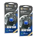 Car Air Fresheners Vent Clips, Essential Odor Eliminator, Perfect Scented Accessories, Long Lasting Fragrance up to 30 Days, 0.07 FL.OZ (New Car, 2 Packs)