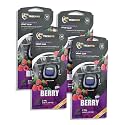 Car Air Fresheners Vent Clips, Essential Car Odor Eliminator, Perfect Scented Car Accessories, For Long Lasting Fragrance up to 30 days, 0.07 FL.OZ (Berry, 4 Packs)