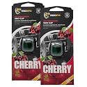 Car Air Fresheners Vent Clips, Essential Car Odor Eliminator, Perfect Scented Car Accessories, For Long Lasting Fragrance up to 30 days, 0.07 FL.OZ (Cherry, 2 Packs)