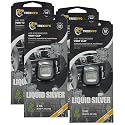 Car Air Fresheners Vent Clips, Essential Odor Eliminator, Perfect Scented Accessories, Long Lasting Fragrance up to 30 Days, 0.07 FL.OZ (Liquid Silver, 4 Packs)