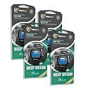 Car Air Fresheners Vent Clips, Essential Car Odor Eliminator, Perfect Scented Car Accessories, For Long Lasting Fragrance up to 30 days, 0.07 FL.OZ (Deep Ocean, 4 Packs)