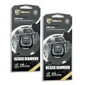 Car Air Fresheners Vent Clips, Essential Car Odor Eliminator, Perfect Scented Car Accessories, For Long Lasting Fragrance up to 30 days, 0.07 FL.OZ (Black Diamond, 2 Packs)