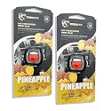 Car Air Fresheners Vent Clips, Essential Car Odor Eliminator, Perfect Scented Car Accessories, For Long Lasting Fragrance up to 30 days, 0.07 FL.OZ (Pineapple, 2 Packs)