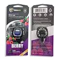 Car Air Fresheners Vent Clips, Essential Car Odor Eliminator, Perfect Scented Car Accessories, For Long Lasting Fragrance up to 30 days, 0.07 FL.OZ (Berry, 1 Pack)