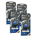 Car Air Fresheners Vent Clips, Essential Odor Eliminator, Perfect Scented Accessories, Long Lasting Fragrance up to 30 Days, 0.07 FL.OZ (New Car, 4 Packs)
