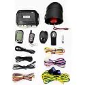 Car Alarm Security System with Start System 1600 feet Range Not for The Car with One Key Start