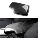 Car Armrest Cover Lid Storage Box Carbon Color ABS Trim fits for BMW F30 2012 2013 2014 2015 2016 2017 2018 2019 Accessories - for F30 ONLY