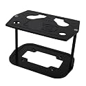 Car Bracket Tray Aluminum Alloy Optima 34/78 Group Sturdy &amp;(Black)