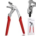 Car Clip Pliers, Panel Clip Removal Tool for Plastic Fasteners, Red