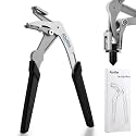 Car Clip Pliers, Panel Clip Removal Tool for Plastic Fasteners, Black