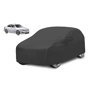 car cover compatible with accord model-2021-till date with mirror pocket water resistant triple stitched accord car cover- grey