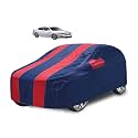Car Cover Compatible with Accord (Model-2021-Till Date) with Mirror Pocket, Water Resistant, Triple Stitched, Accord Car Cover- Navy-Red