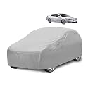 Car Cover Compatible with Accord (Model-2021-Till Date) with Mirror Pocket, Water Resistant, Triple Stitched, Accord Car Cover- Plain Silver