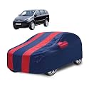 Car Cover Compatible with Aria with Mirror Pocket, Water Resistant, Triple Stitched, Aria Car Cover- Navy-Red