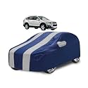 Car Cover Compatible with Captiva with Mirror Pocket, Water Resistant, Triple Stitched, Captiva Car Cover- Navy Silver