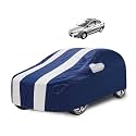 Car Cover Compatible with City I-Dtec with Mirror Pocket, Water Resistant, Triple Stitched, City Car Cover- Navy-White