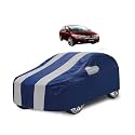Car Cover Compatible with City-Old with Mirror Pocket, Water Resistant, Triple Stitched, City Car Cover- Navy Silver